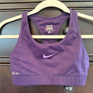 Nike Pro Women's Purple Sports Bra